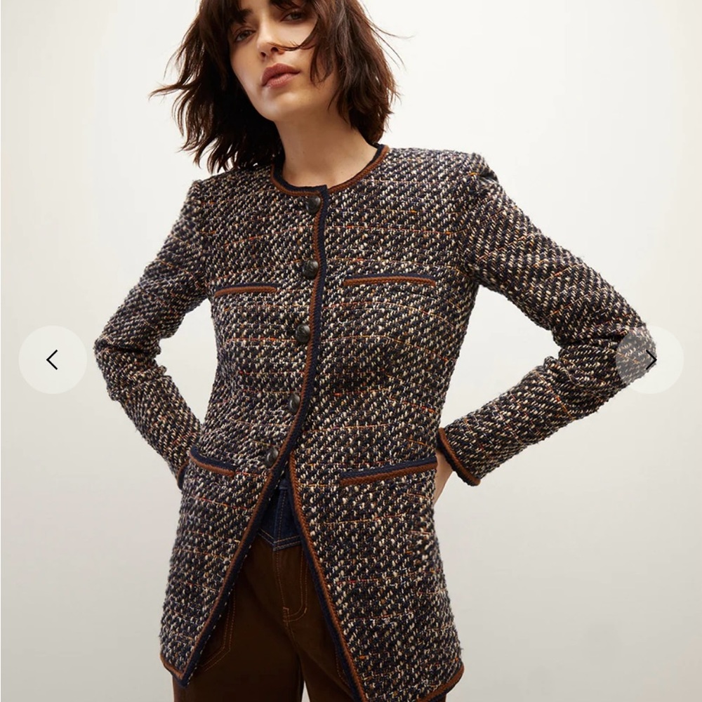Veronica Beard Alessia Boucle Tweed Jacket NWT